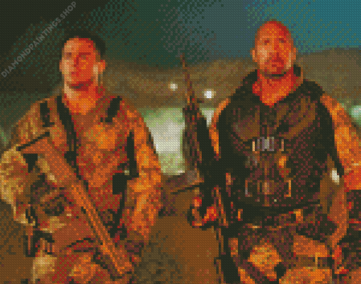 Aesthetic G.I. Joe diamond painting