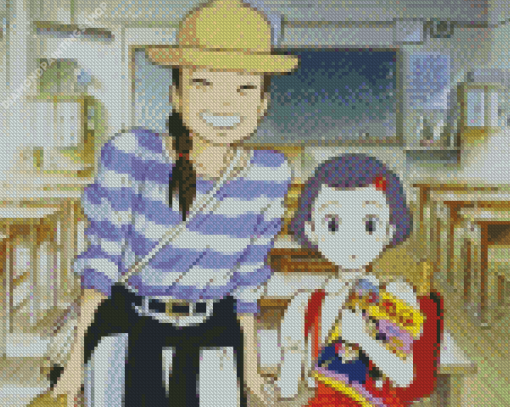 Aesthetic Only Yesterday Characters diamond painting
