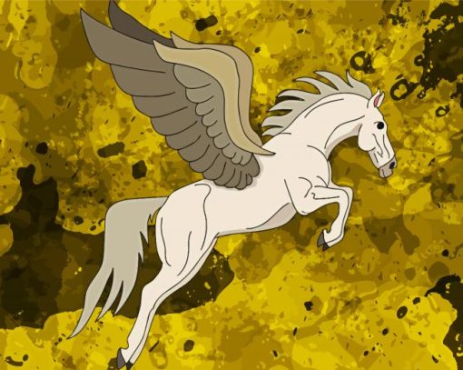 Aesthetic Pegasus diamond painting