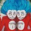 Aesthetic Thing 1 Thing 2 diamond painting