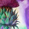 Aesthetic Thistle diamond painting