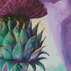 Aesthetic Thistle diamond painting