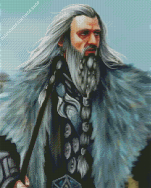 Aesthetic Thorin Oakenshield diamond painting