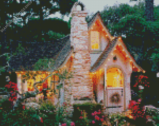 Armel California Cottages diamond painting