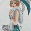 Art Deco Woman diamond painting