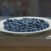 Blueberry Plate On Patio diamond painting