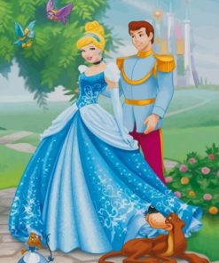 Cinderella With Her Prince diamond painting