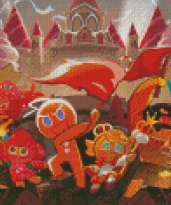 Cookie Run Kingdom diamond painting