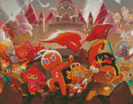 Cookie Run Kingdom diamond painting