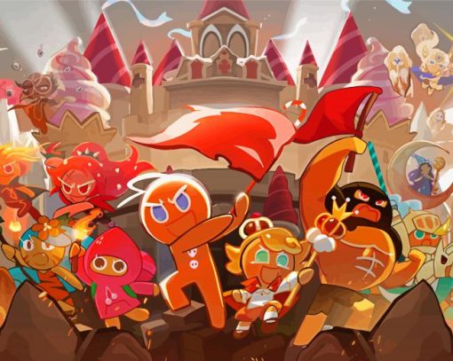 Cookie Run Kingdom diamond painting