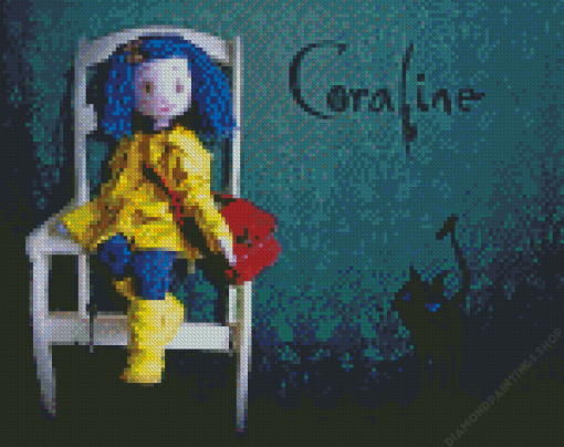 Coraline Doll Poster diamond painting