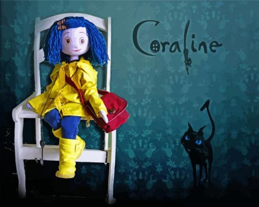 Coraline Doll Poster diamond painting