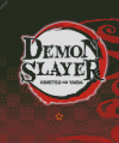 Demon Slayer Logo Anime diamond painting