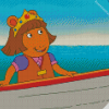 Dora From Arthur Cartoon diamond painting