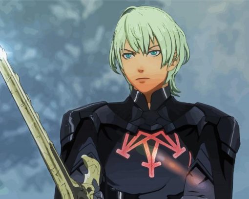 Fire Emblem Three Houses Byleth diamond painting