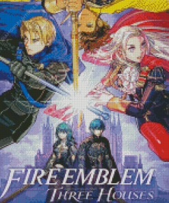 Fire Emblem Three Houses Poster diamond painting