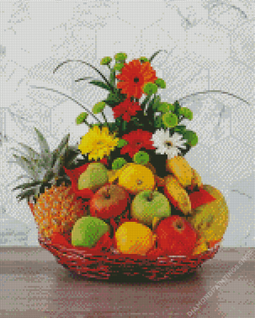 Flowers And Fruits diamond painting