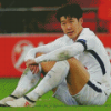 Footballer Son Heung Min diamond painting