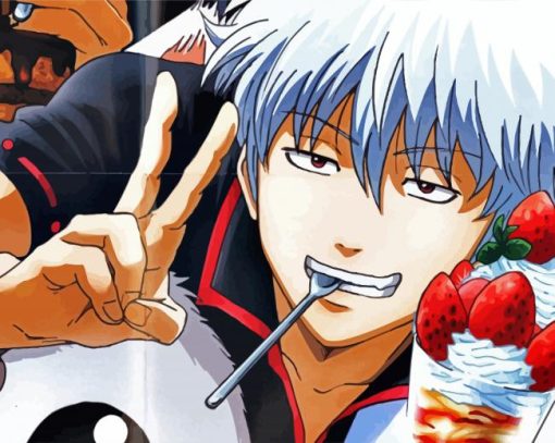 Gintama Gintoki Sakata diamond painting