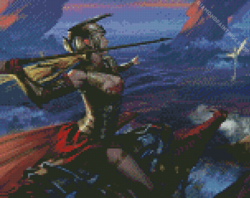 Goddess Of Javelin diamond painting