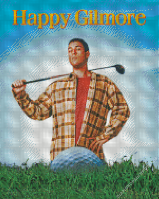 Happy Gilmore diamond painting