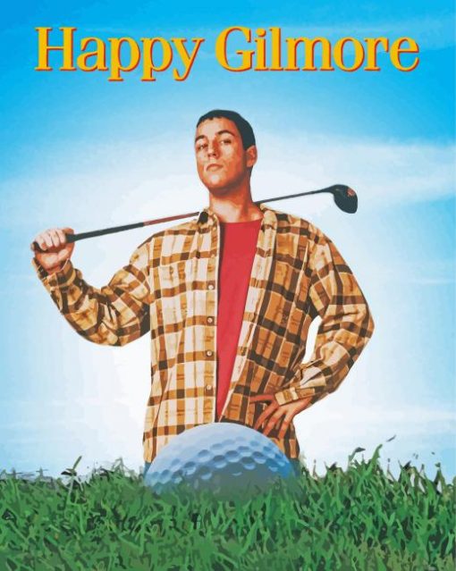 Happy Gilmore diamond painting