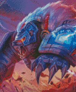 Mad Volibear Character diamond painting