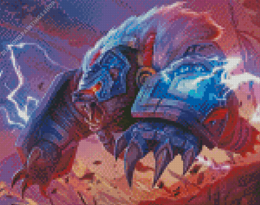 Mad Volibear Character diamond painting