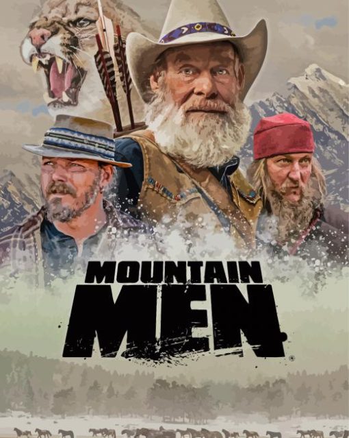 Mountain Men Poster diamond painting