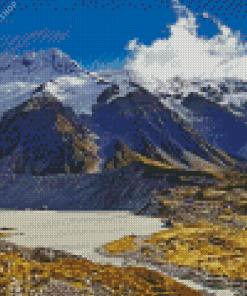 Southern Alps diamond painting