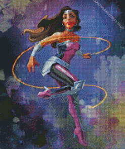 Super Woman Art diamond painting