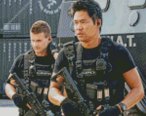 Swat Characters diamond painting