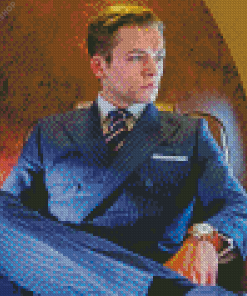 Taron Egerton Kingsman diamond painting