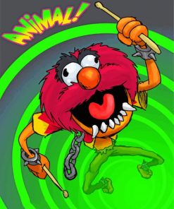 The Muppets Animal Poster diamond painting