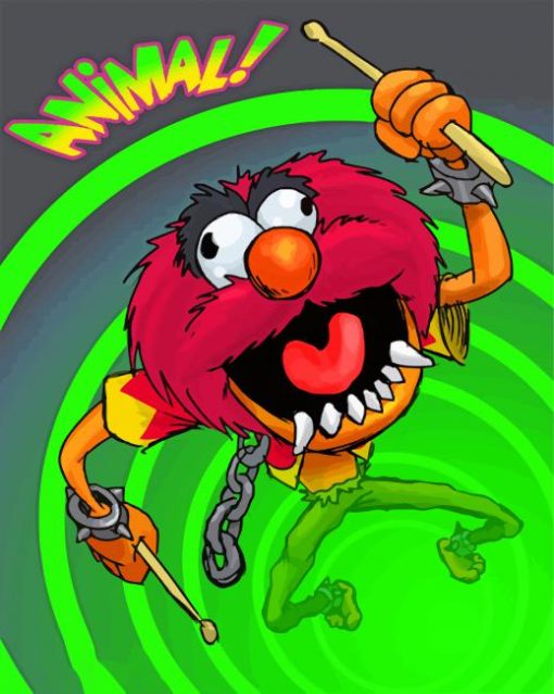 The Muppets Animal Poster diamond painting