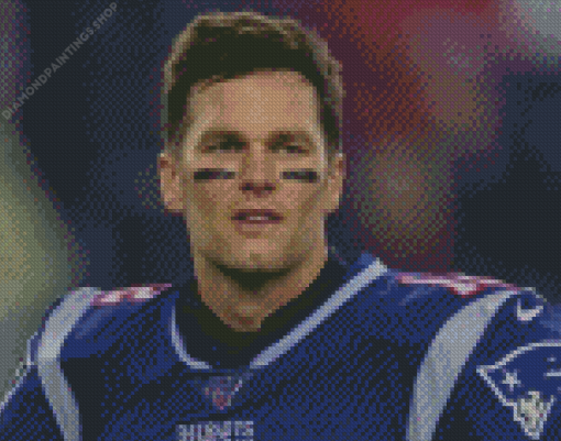 Tom Brady Handsome Football Player diamond painting