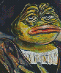 Vintage Pepe Frog Art diamond painting