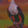 African Fish Eagle diamond painting