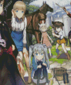 Anime Characters Death March To The Parallel World Rhapsody diamond painting