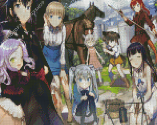 Anime Characters Death March To The Parallel World Rhapsody diamond painting