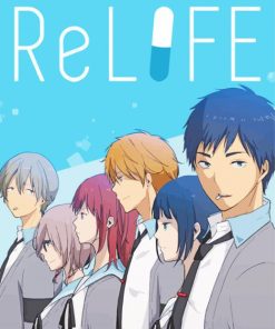 Anime Poster Relife diamond painting