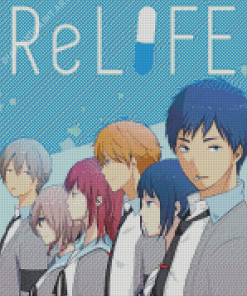 Anime Poster Relife diamond painting