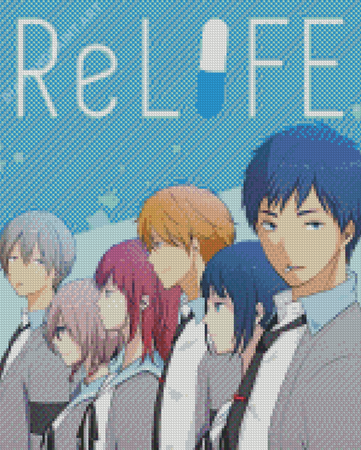 Anime Poster Relife diamond painting