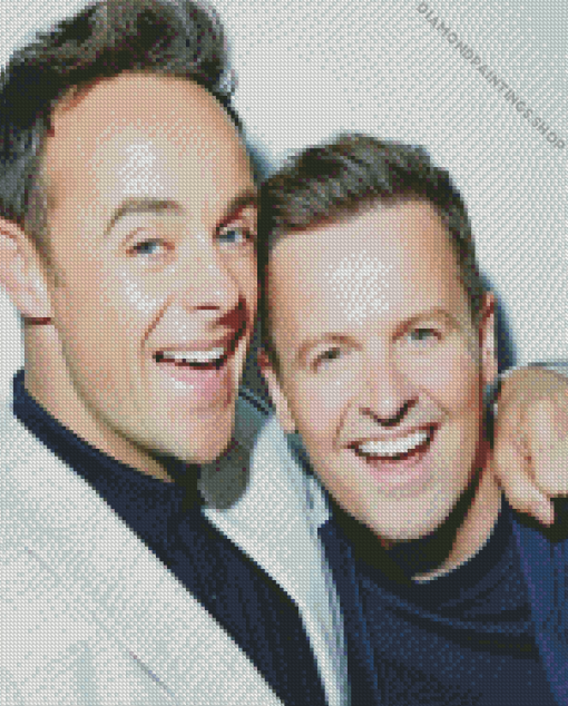 Ant And Dec diamond painting