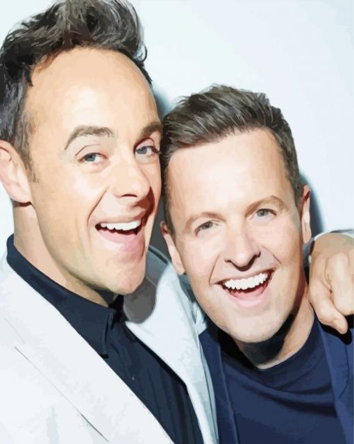 Ant And Dec diamond painting