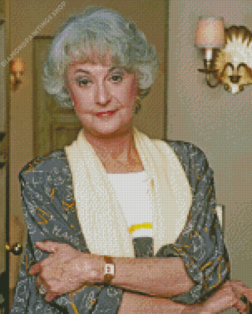 Bea Arthur American Actress diamond painting