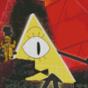 Bill Cipher diamond painting