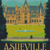 Biltmore Asheville North Carolina Poster diamond painting