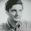 Black And White Young Alan Alda diamond painting