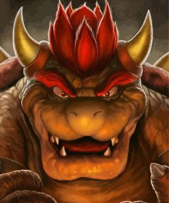 Bowser Mario Character diamond painting